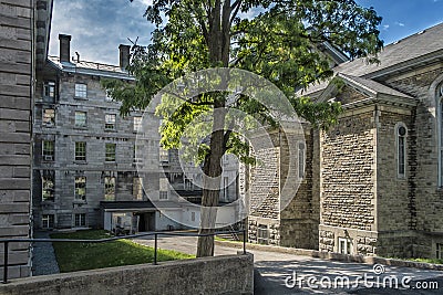 CollÃ¨ge de MontrÃ©al Editorial Stock Photo